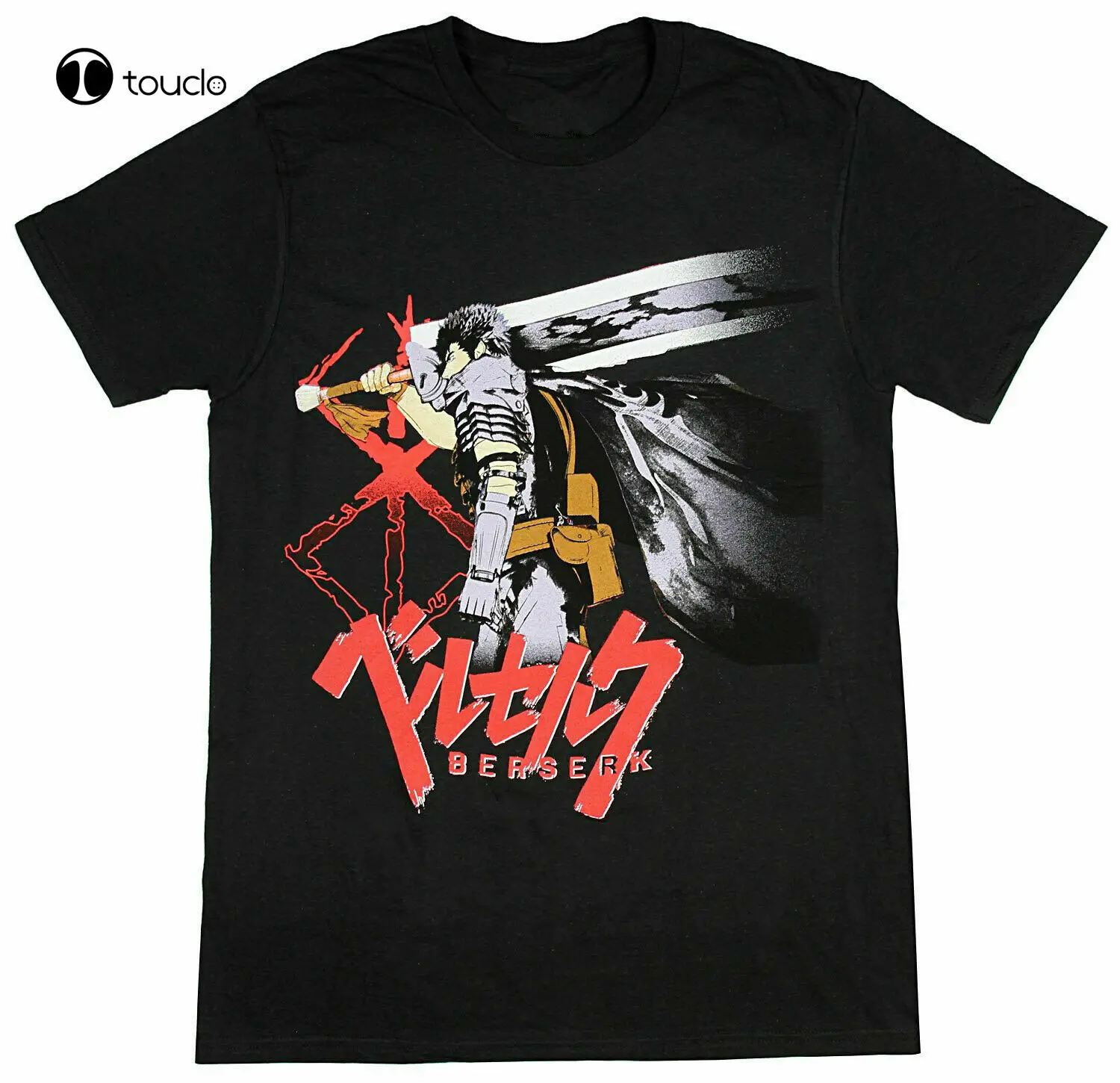 

Мужская футболка Rip Miura Kentaro - Berserk погиб кишки, футболка на Манга