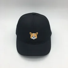 Кепка для папы, полиэстер, с коротким козырьком, бейсболка, корги, собака, вышивка, шапки для мужчин и женщин, уличная Кепка, кепка, Повседневная Бейсболка