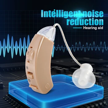 

Drop Shipping JH-125 Hearing Aid Digital Sound Amplifier Noise Reduction Long Battery Life BTE Hearing Aids for Adult And Senior