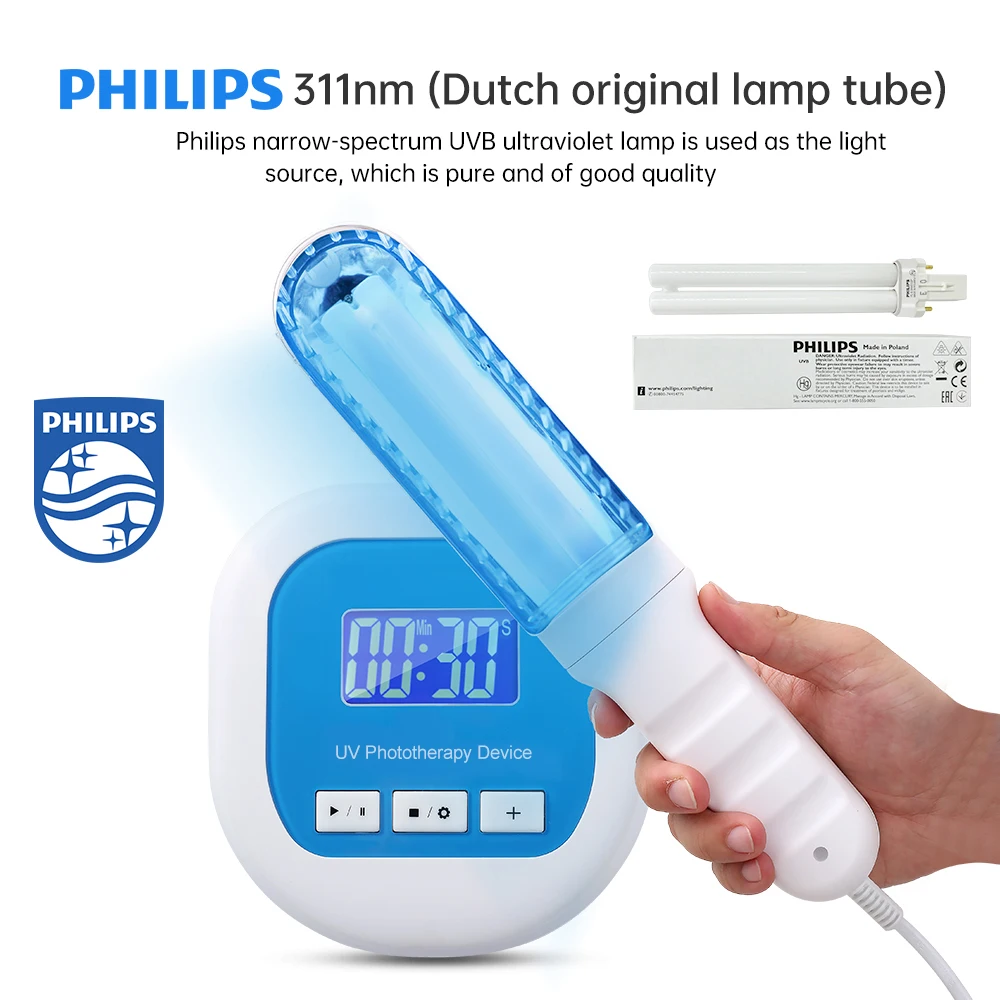 YOUWEMD 311nm Narrowband UVB Phototherapy Device-Phi Light Source for Effective Vitiligo and Psoriasis Treatment at Home 3