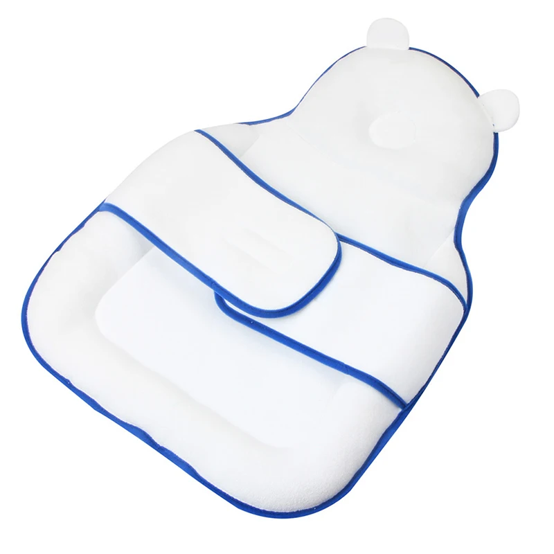 blue Детские подушки многофункциональная мягкая хлопковая ткань моющаяся крышка Регулируемая модельная детская подушка для кормления уход за ребенком - Цвет: blue