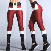 Рождественские штаны, осенние женские штаны, леггинсы, модные рождественские печатные цветные облегающие брюки, штаны, леггинсы# A