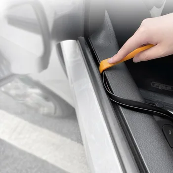 

1meter DIY Universal Car Window V Shaped Grooves Rubber Seal Strip Auto Seal Noise Insulation Adhesives Weatherstrip Accessories