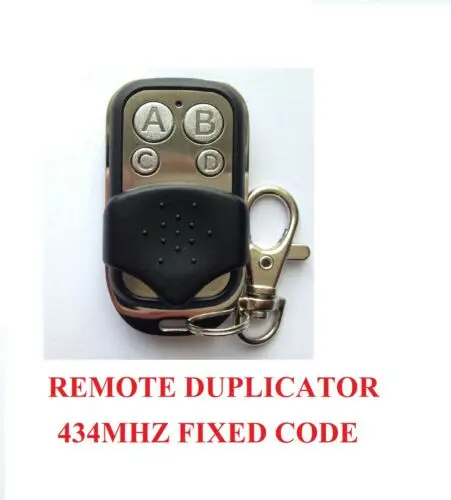 

Universal Cloning Remote Control Key Fob Nice Flo,V2 Phoenix,TAU,RIB,DASPI compatible remote control CLONE 433.92mhz fixed code