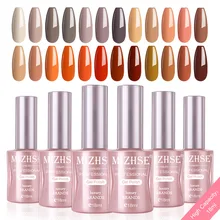 MIZHSE Гель-лак для ногтей Набор для маникюра 6 шт./партия УФ Цвета Полупостоянный Гибридный гвоздь искусство гель УФ лак светодиодный дизайн лампы