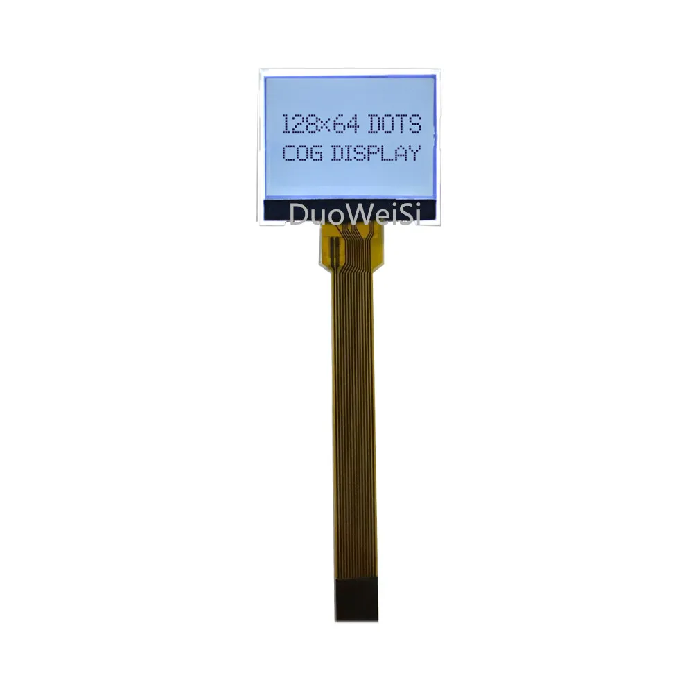 1.3 inch COG dot matrix screen full transparent display long cable UC1701X small size 128*64 LCD module | Компьютеры и офис