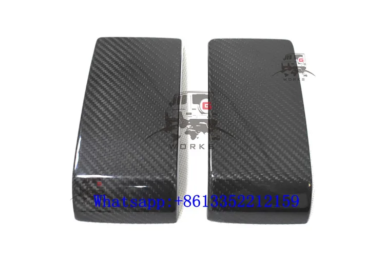 G class w464 G63 G500 eurocar style front bumper rear bumper cover for G wagon w463A G500 G63 dry carbon fiber bumper cover (10)