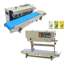 Многофункциональная автоматическая машина для запечатывания алюминиевой фольги, полиэтиленовый пакет, непрерывная упаковка, 220 В