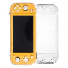 Funda protectora para Nintendo Switch Lite cristal transparente antiarañazos consola mango Gamepad funda carcasa Accesorios