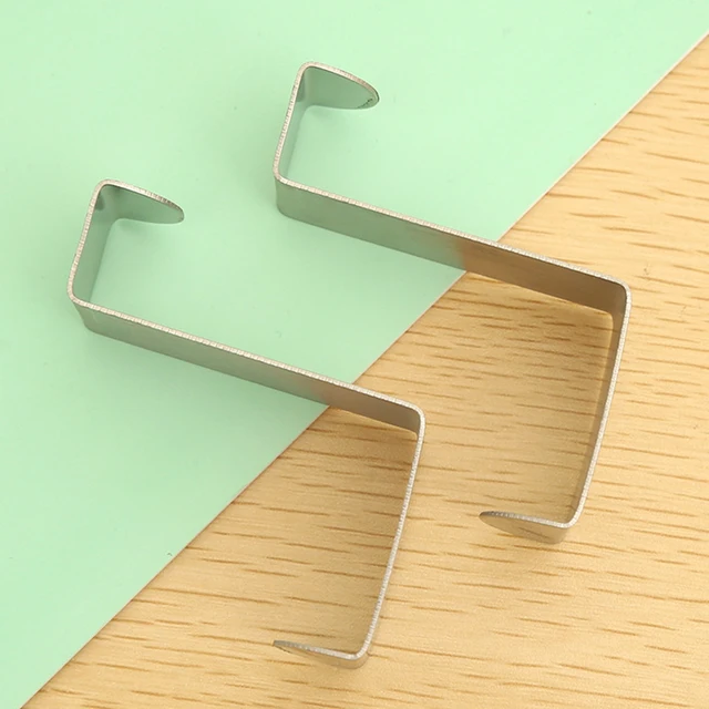 Tools Accessories 2PC Fashion Simple Door Hook Stainless Steel Family Kitchen Cabinet Clothes Hanger Solid Color Convenient Home tanie tanio CN (pochodzenie) Tools Accessories 2PC Fashion Simple Door Hook Stainless Steel Family Kitchen Cabinet Clothes Hanger Solid Color Convenient Home tanie tanio CN (pochodzenie)