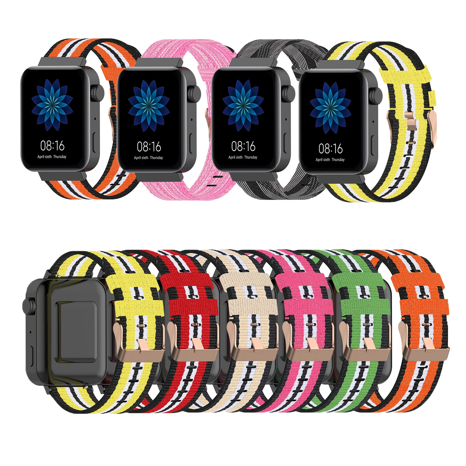18mm Watchband for Xiaomi Smartwatch Replacement Nylon Watch Strap for  Xiaomi Mi XMWT01 Watch Bracelet Wristband Accessories|Smart Accessories| -  AliExpress