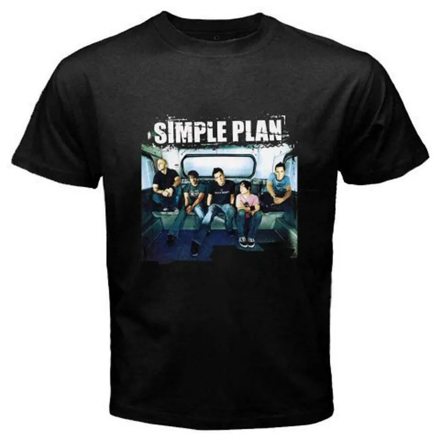 Новинка Simple Plan панк-рок-группа Размер S M L XL 2XL 3XL США размер футболки En1 Удобная