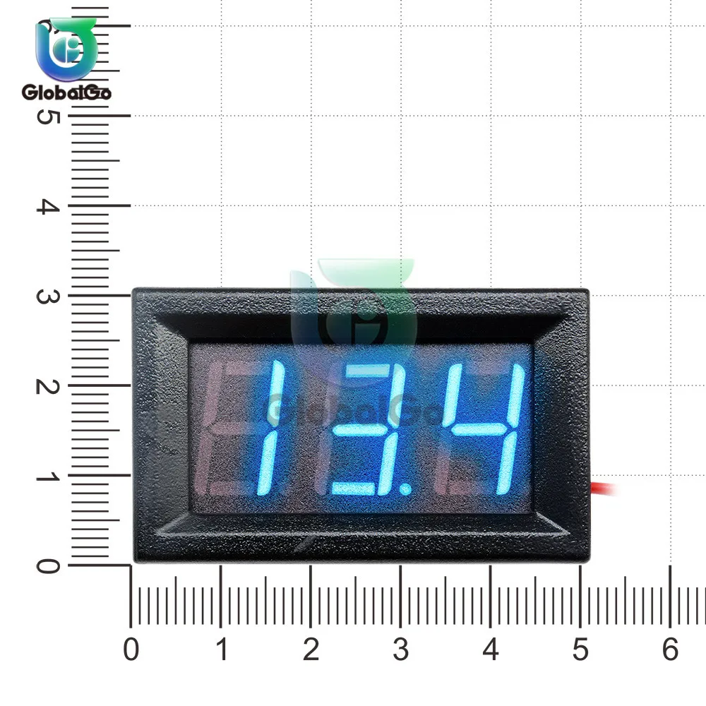 2 провода видео телефон двери 0 56 &quotЦифровой вольтметр цифровой Напряжение