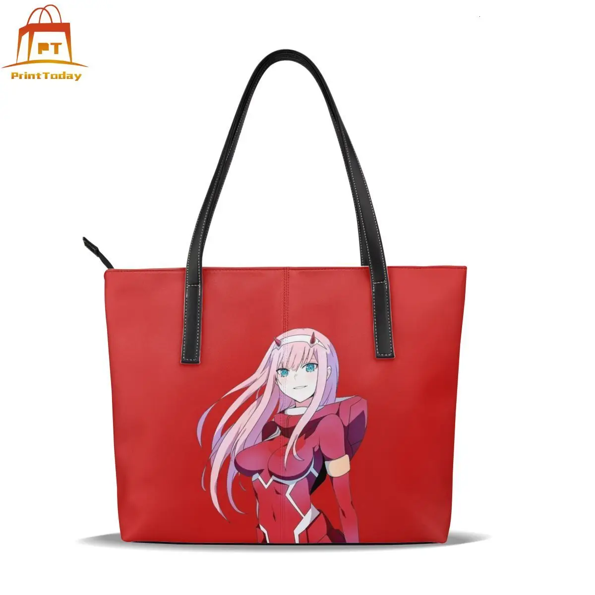 Darling In The Franxx сумка Darling In The Franxx сумки с верхней ручкой высокое качество трендовая кожаная сумка-тоут женские сумки