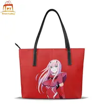 Darling In The Franxx сумка Darling In The Franxx сумки с верхней ручкой высокое качество трендовая кожаная сумка-тоут женские сумки