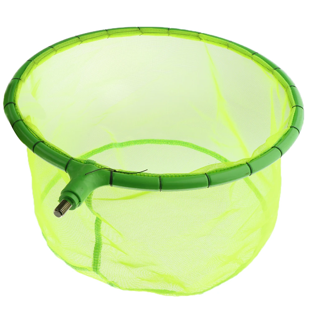 Рыболовная сачок инструмент для ловли рыбы Сетчатое отверстие складная