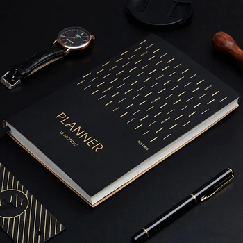 

Planner Organizer Diary A5 18 Months Schedule Notebook and Journal 365 Days Weekly Personal Travel Notebooks