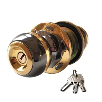 

High Grade Stainless Steel Ball Lock Copper Lock Core Computer Key Indoor Wooden Door Lock Core Ball Lock Hardware Accessories