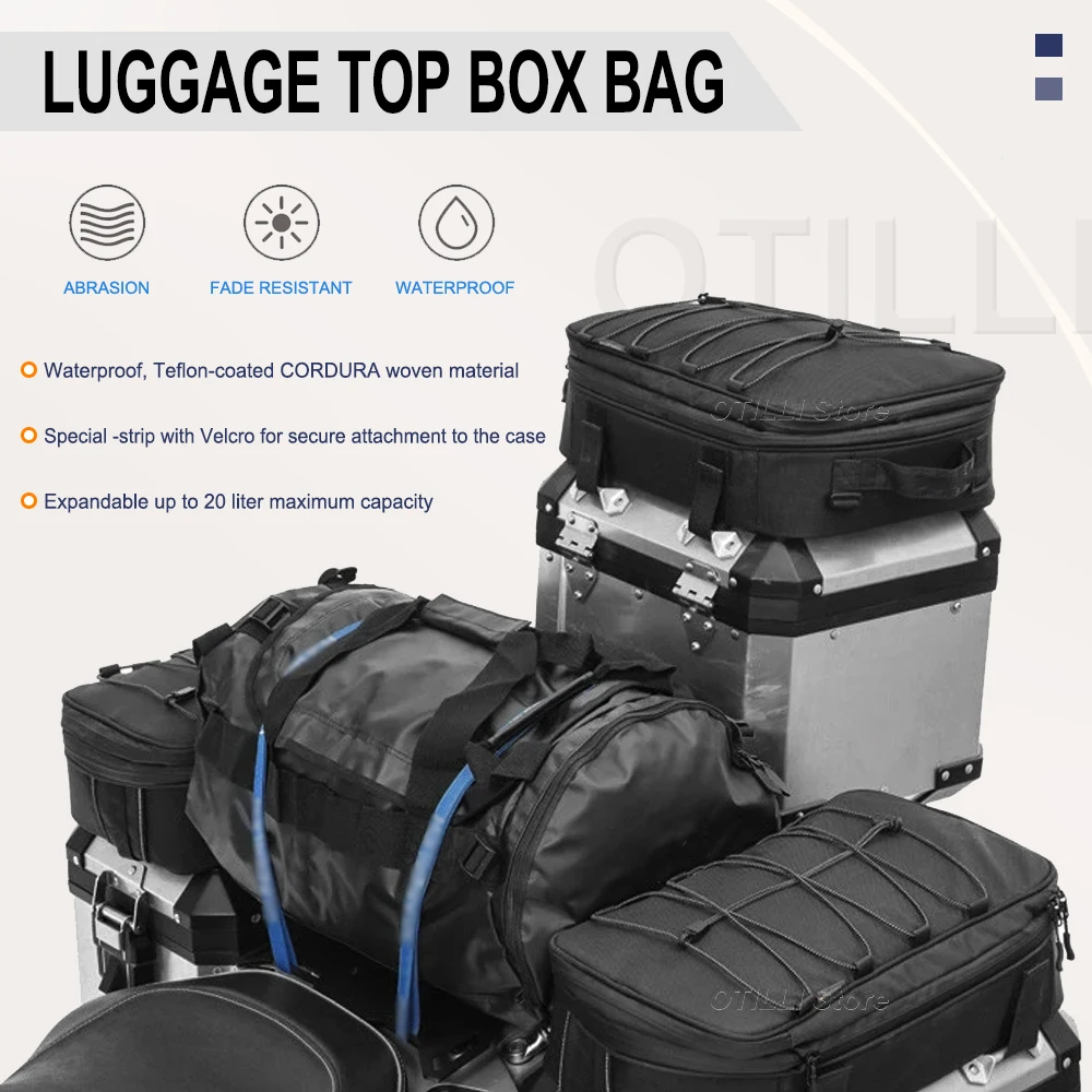 New Waterproof bag Top Box Panniers Bag Case Luggage Bags For BMW R 1200 1250 GS LC Adventure Motorcycle F650GS G310GS ADV