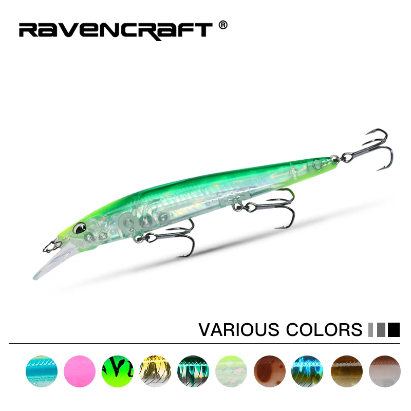 Ravencraft RcSlasher QINGTINGQIE 90 мм/7 8 г FHARD BAITS Minnow Wobbler рыболовная приманка|Наживки| |
