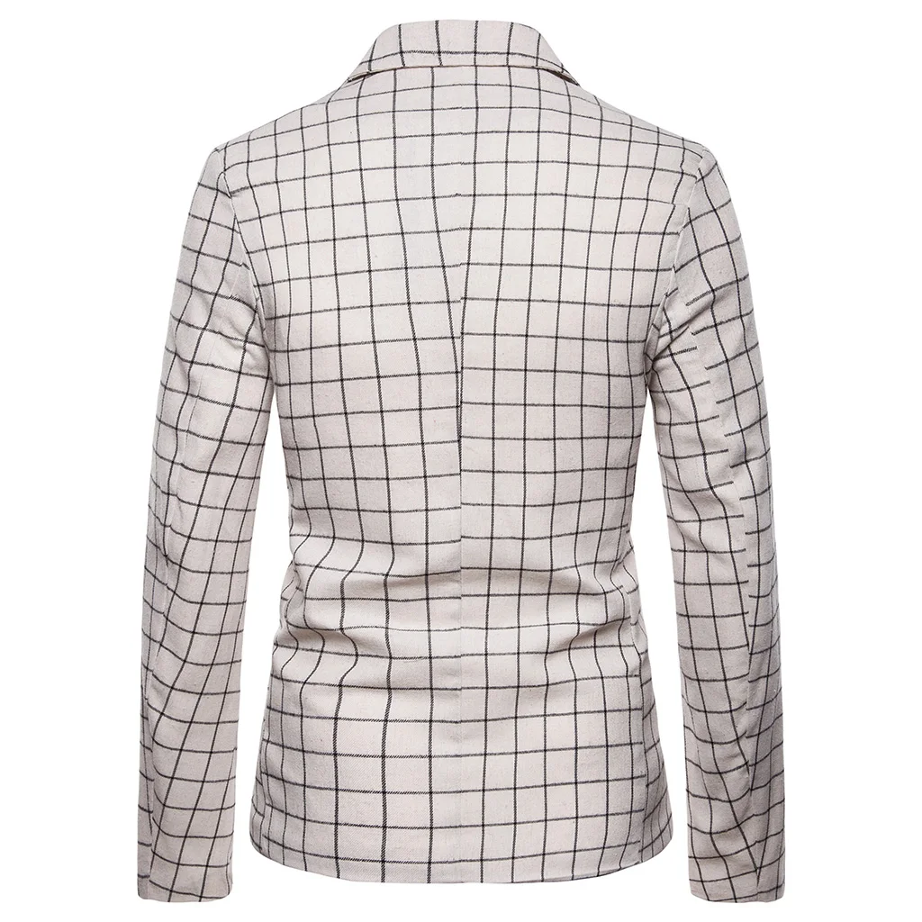 WENYUJH 2019 Autumn New Men's Suit Jacket Solid Plaid Wedding Party Coat Coat Suit Suit Jacket Suit Jacket Men's Suit Jacket WENYUJH 2019 Autumn New Men's Suit Jacket Solid Plaid Wedding Party Coat Coat Suit Suit Jacket Suit Jacket Men's Suit Jacket