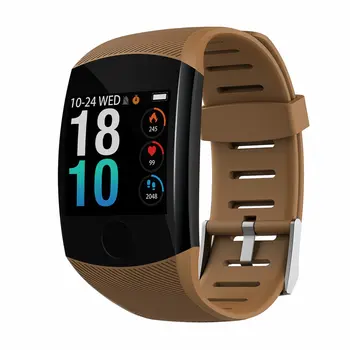 

New Q11 Smart Watch Waterproof Fitness Bracelet Big Touch Screen Message remind Heart RateTime Activity Tracker Wristband