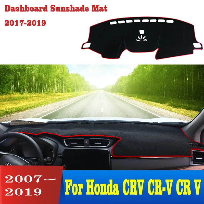 Чехол для приборной панели автомобиля Honda CRV CR V 2007 2018 2019|Лепнина интерьера| |
