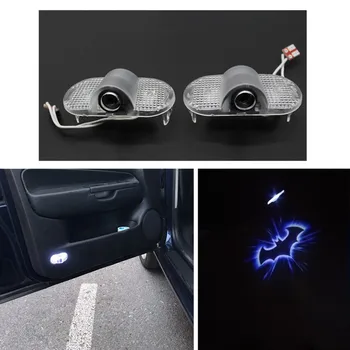 

PFTKJCP Car LED door lamp For Volkswagen golf 4 mk4 touran caddy mk4 Beatles Logo Projector Door Warning led light car light