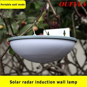 

OUTELA Solar Wall Lamp LED Super Bright Home Outdoor Waterproof Courtyard Fence Radar Induction Street Lamp Garden