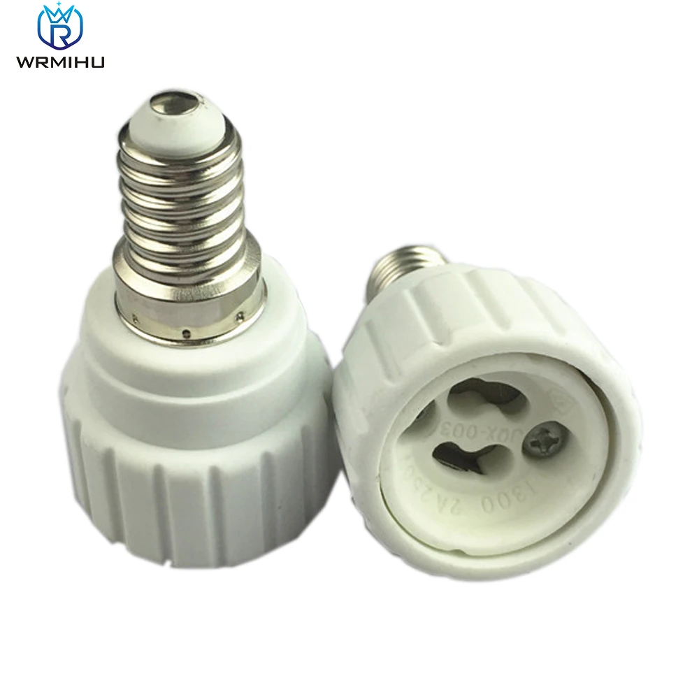 1PCS E14 to GU10 Lamp Holder Converters Lamp Base Converter Led Light Bulb Adapter lamp holder lamp bulb holder lamp base