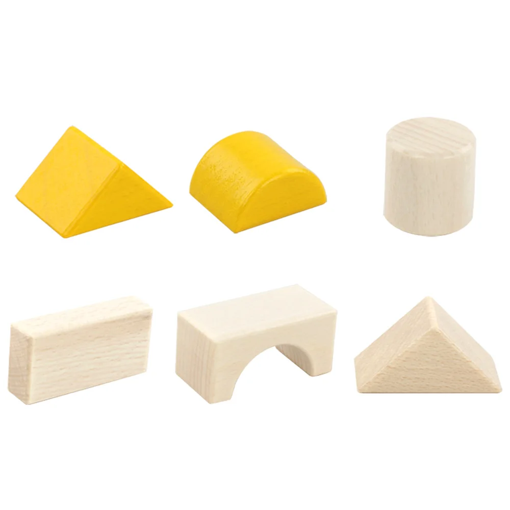 High Quality Wooden 30 Pieces Color Wooden Boxed Wooden Blocks Children s Building Blocks Toys For 5