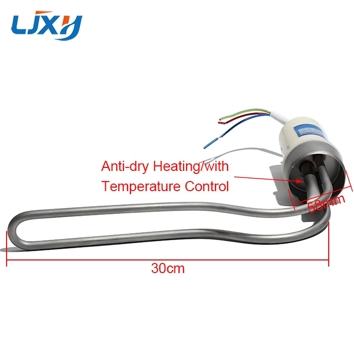Description Picture 4 of itemLJXH 58mm Bottom Inserted Auxiliary Heater Solar Water Heater Heating Tube Anti-dry Heating with Temperature Control