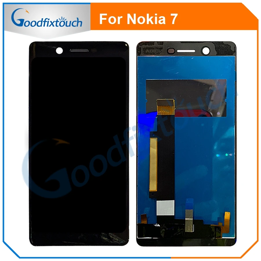 10 шт. ЖК-дисплей для Nokia 7 N7 сенсорный экран дигитайзер Assmebly Nokia7 запасные части |