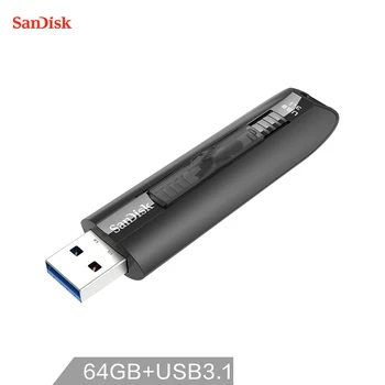 

SanDisk 64GB 128GB USB3.1 U Flash Disk CZ800 Extreme Speed Black Read Speed 200MB/s Write 150MB/s Retractable Interface Provide