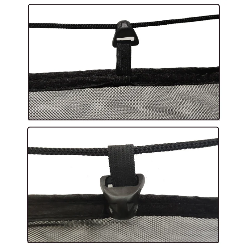 New Lightweight Hammock Bug Mosquito Net Easy Setup Outdoor Double Single Hammocks for 360 Degree Protection Dual Sided Zipper