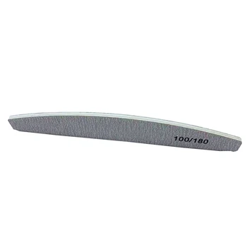 

25x Nail Sanding Art File Polish Buffer Block Manicure Pedicure Tip Tool 100/180 Half-Moon Nail File Manicure Nail Art Tool