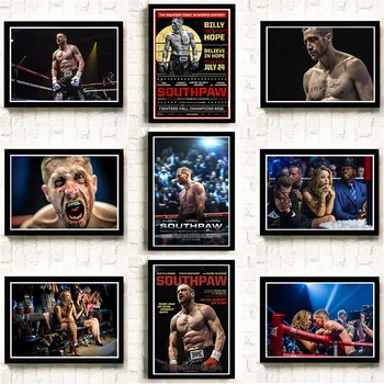 

Southpaw Posters Movie White Coated Paper Prints High Definition Clear Image Home Decoration Livingroom Bedroom Bar