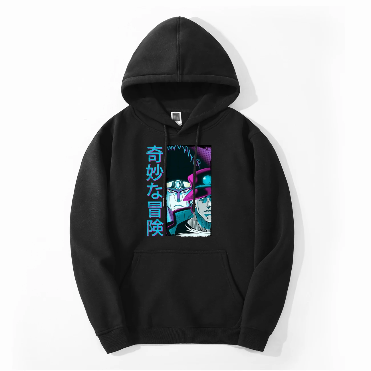 Kujo Jotaro Men JOJO Hoodies Sweatshirt Fleece Autumn Winter Japan Anime Star Platinum Streetwear Jojos Bizarre Adventure Hoodie Kujo Jotaro Men JOJO Hoodies Sweatshirt Fleece Autumn Winter Japan Anime Star Platinum Streetwear Jojos Bizarre Adventure Hoodie