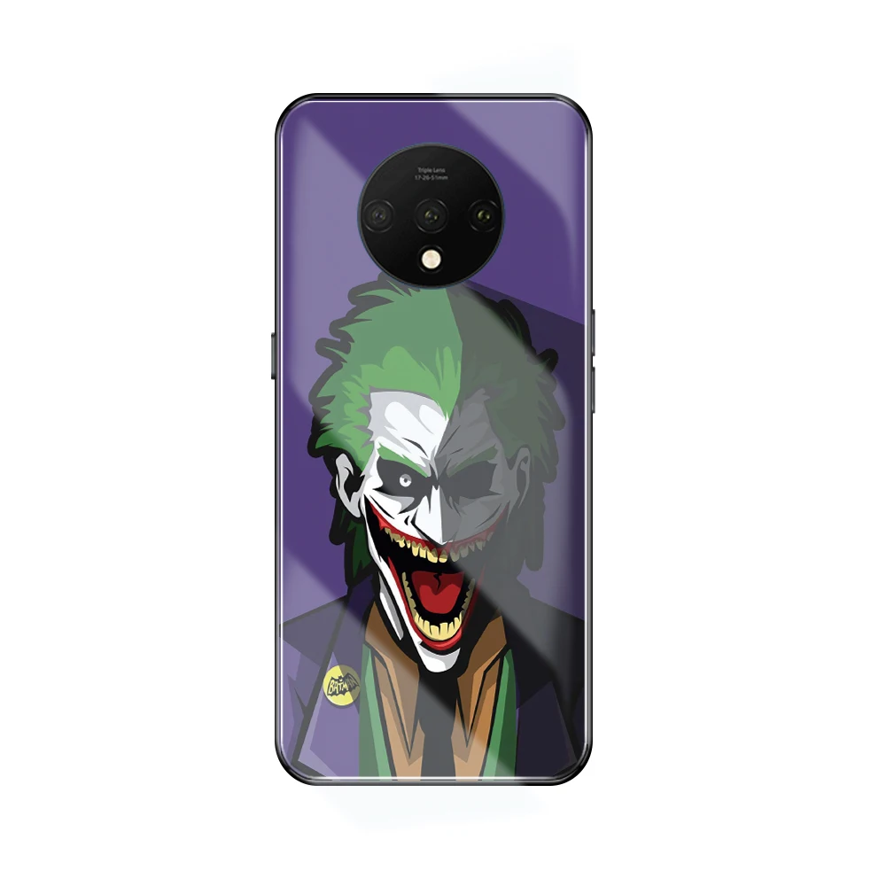 Для One Plus 7T pro Joker чехол для телефона из закаленного стекла Жесткий Чехол для One Plus 7T One Plus 6 1+ 5T DIY стеклянный чехол - Цвет: 1007