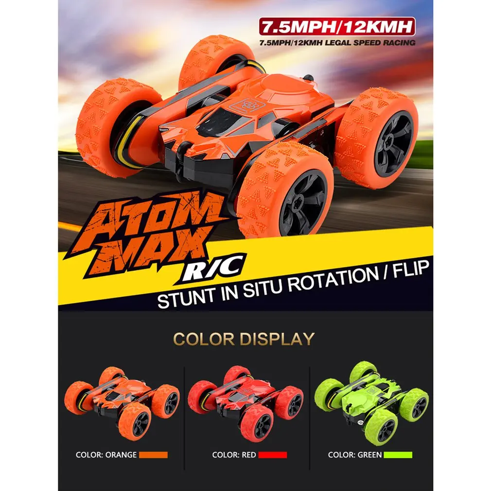 Детская дистанционного Управление автомобилем трюк автомобиля двухсторонний Электрический детские игрушки дистанционного Управление восхождение автомобиля Багги игрушка мальчика