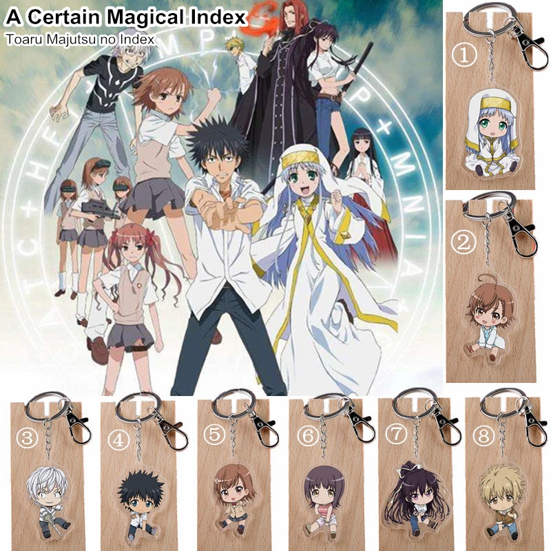 Toaru Majutsu No Index Accelerator Character Acrylic Decorative Key Chain