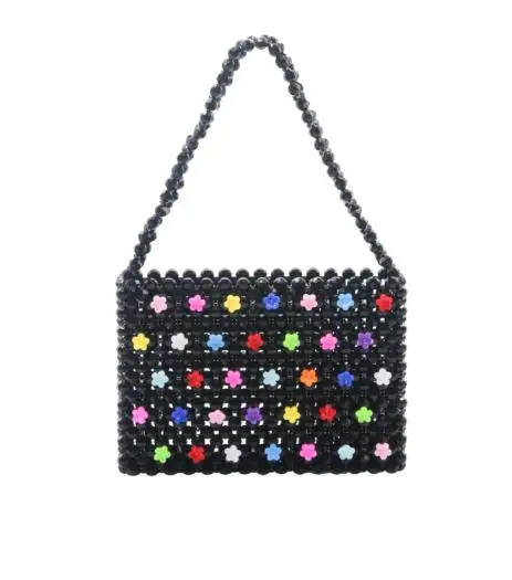 Стиль вечерняя сумочка с жемчугом Изысканная модная Наплечная Сумка для мобильного телефона Женская сумочка с бисером - Цвет: 9
