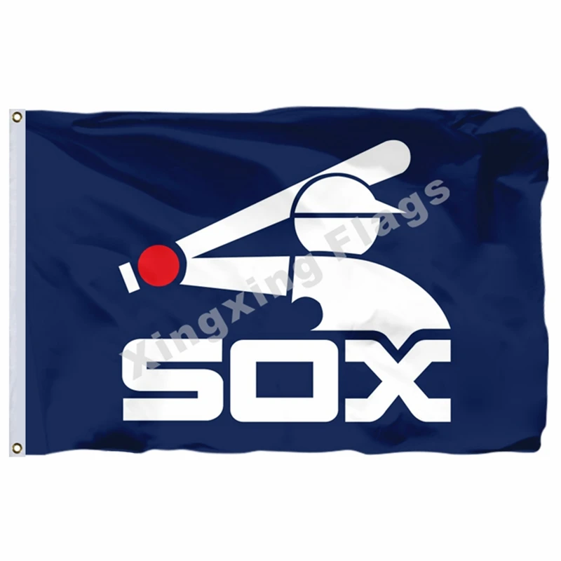 Chicago White Sox мировой серии чемпионы флаг 3ft X 5ft полиэстер баннер летающие Размеры № 4 90X150 см Изготовленный На Заказ Флаг - Цвет: B