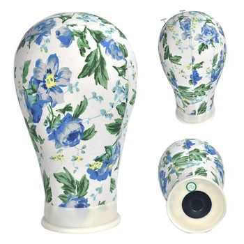 

Mannequin HeadTraining Mannequin Head Canvas Block Head Display Styling Mannequin Manikin Head Wig Stand Free Desk Holder