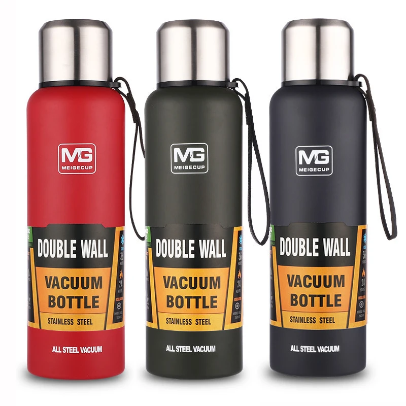 

AliBeans Outdoor Thermos Stainless Steel Large Capacity Portable Double Wall Vacuum Flask Insulated Tumbler, 500/700/1000/1500ml