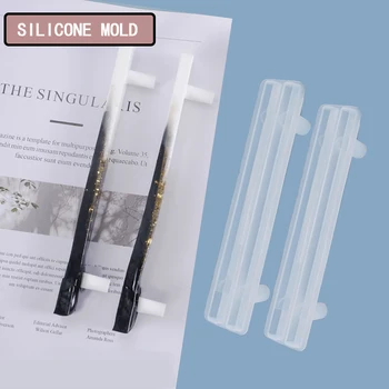 

DIY Fruit Tray Handle Mold Resin Decorative Handle Decorative Ornaments Curved Silicone Material Handle Crystal Silicone Mold