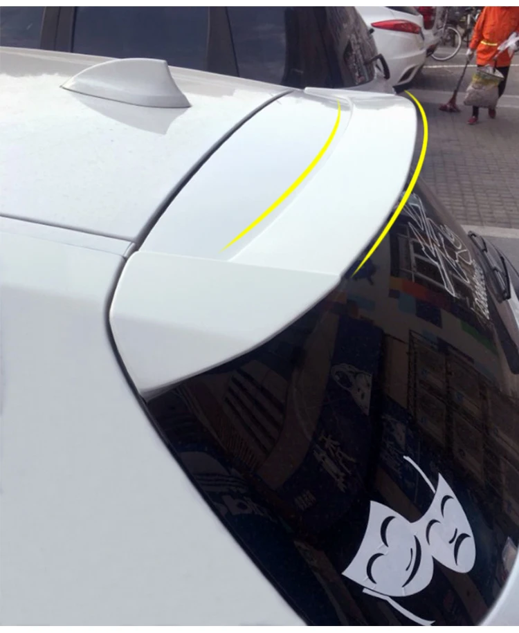 Спойлер для BMW F20 F21 2015 2018 1 серия bmw116i 120i 118i M135i ABS Материал автомобильное заднее