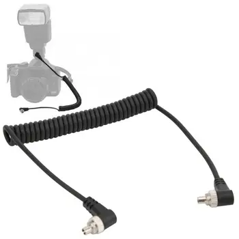

100cm Male to Male Flash PC Sync Cable with Screw Lock for Canon /for Nikon Camera and Flash Light Connection Cable