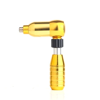 

Premium Quality Gold motor machine with RCA interface Aluminum Alloy Rotary Tattoo No Noise Machine Gun Motor for Liner Shader