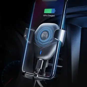 1 ピース車マウントチーワイヤレス充電器 Iphone 8/8 プラス/X/XR/XS/ XS 最大の携帯電話ホルダースタンド自動車電話ホルダー